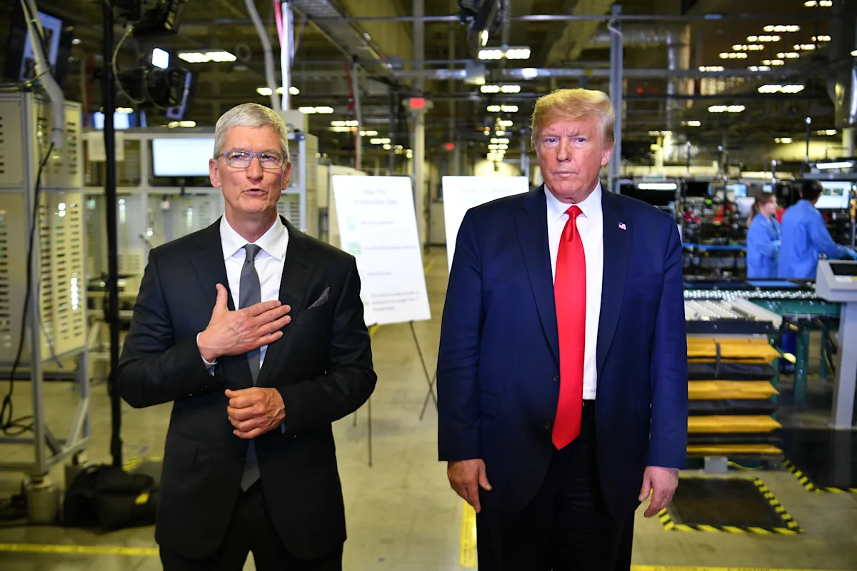 Apple Boosts US Investment by $100 Billion to Total $600 Billion, Creating 20,000 Jobs and Expanding Domestic Manufacturing