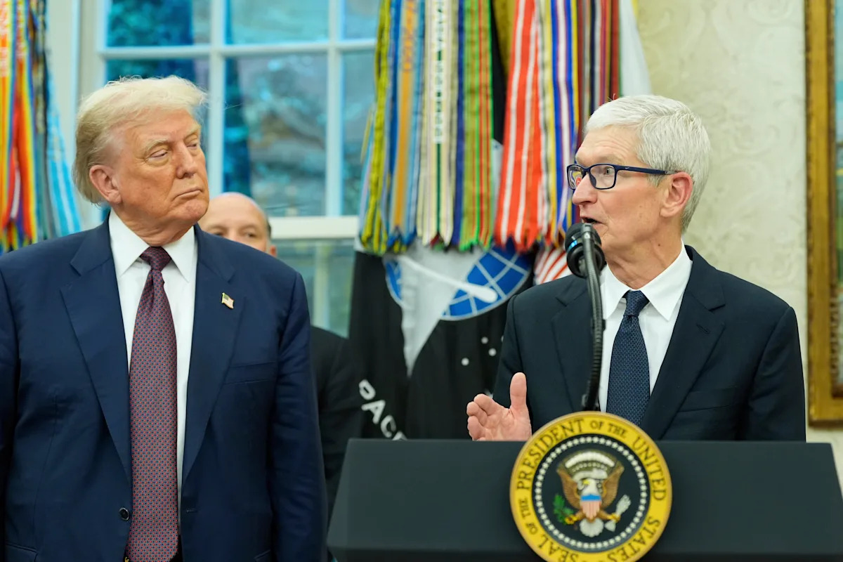 Apple Pledges $600 Billion U.S. Investment Amid Trump’s “America First” Manufacturing Push