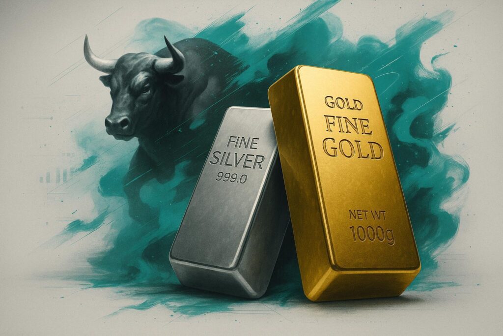 Gold and Silver Surge in Anticipation of Federal Reserve Rate Cuts Amid Economic Slowdown