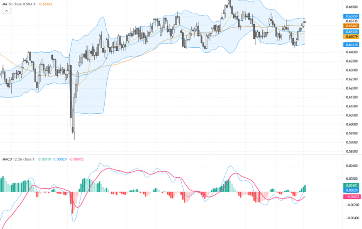 AUDUSD: Consolidation Around 0.6550 with Strong Australian Economic Data in Focus